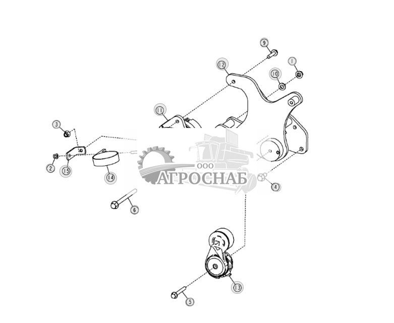 Генератор переменного тока (80 А) (с кондиционером) (двигатель 6090HT001) - ST10602 284.jpg